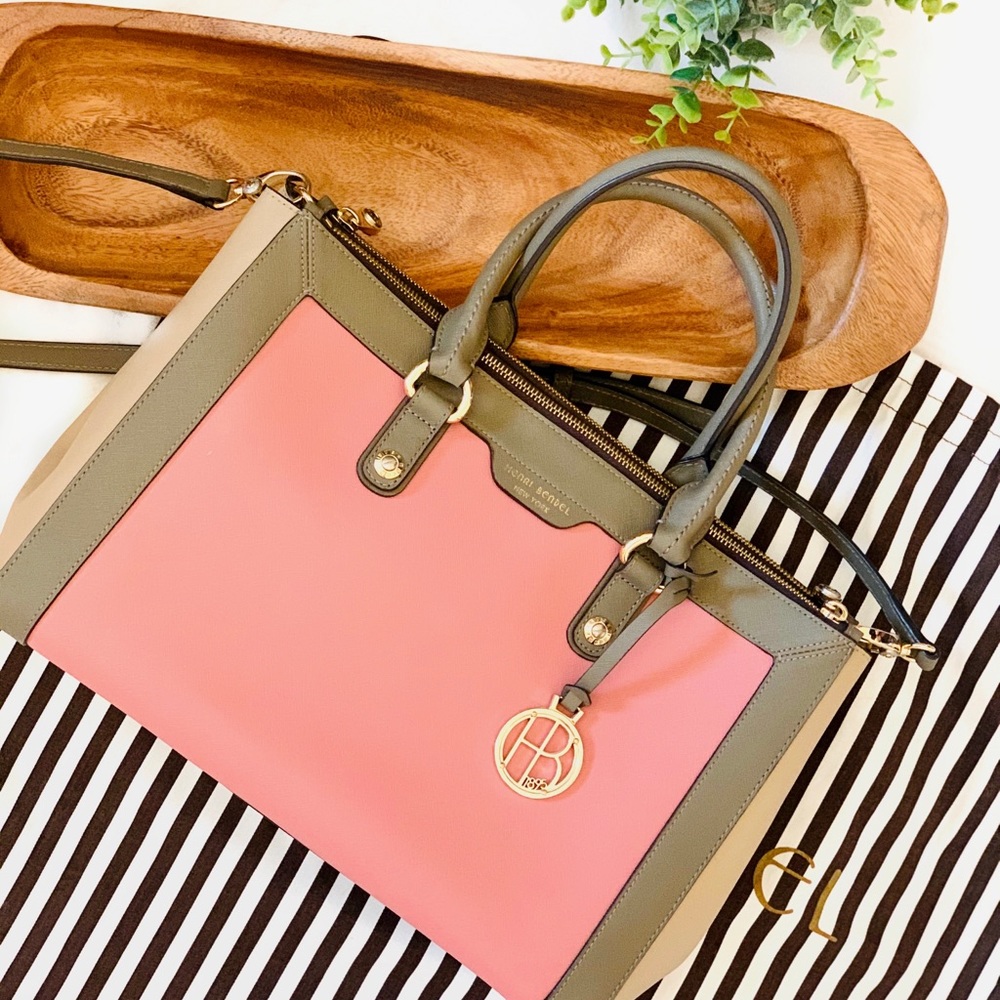 Henri Bendel W 57th Color Block Handbag